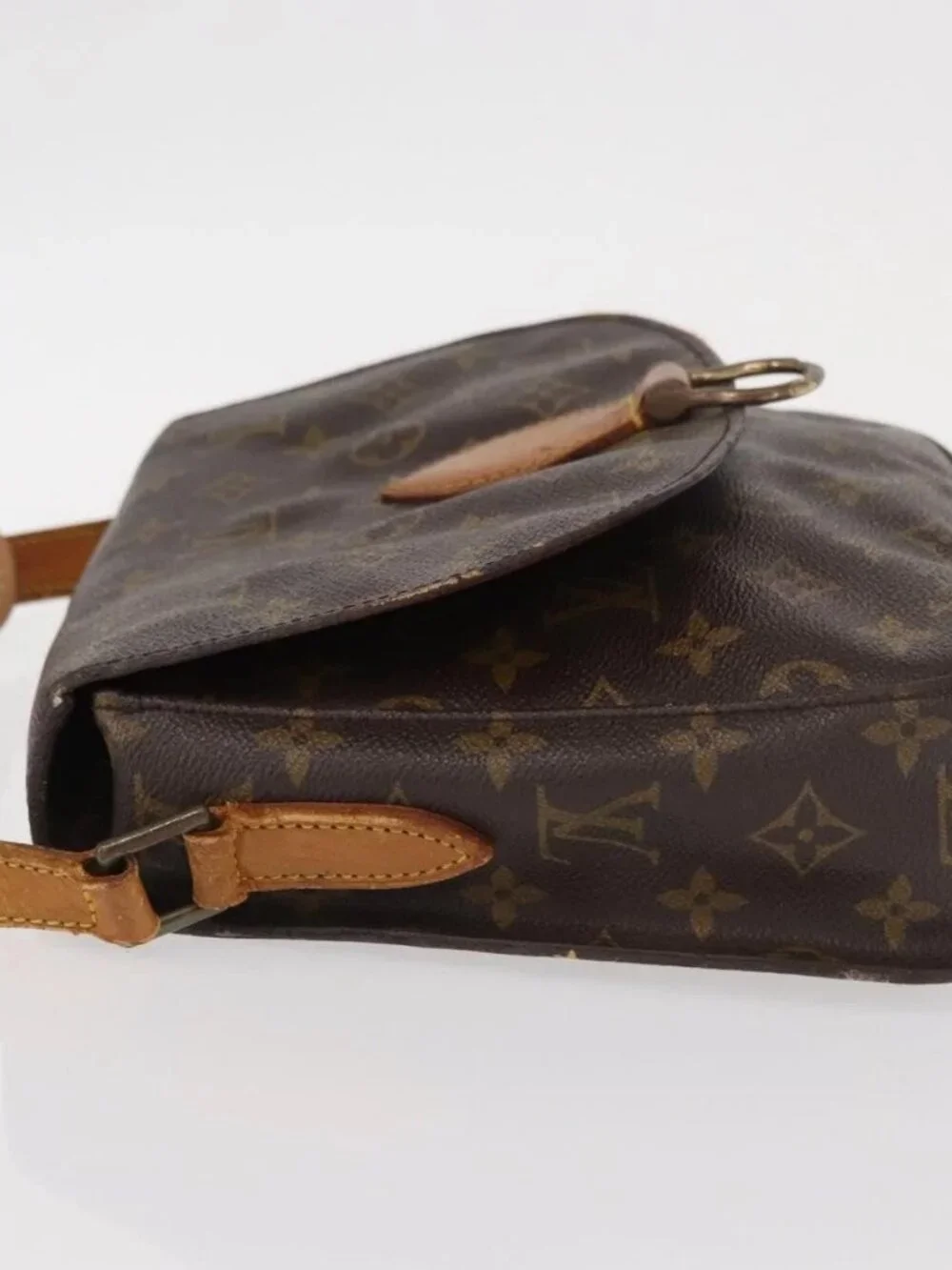 LOUIS VUITTON Monogram Saint Cloud GM Shoulder Bag M51242 LV Auth BA8286